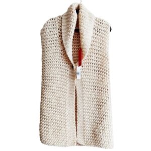 Cozy Cream Knit Vest